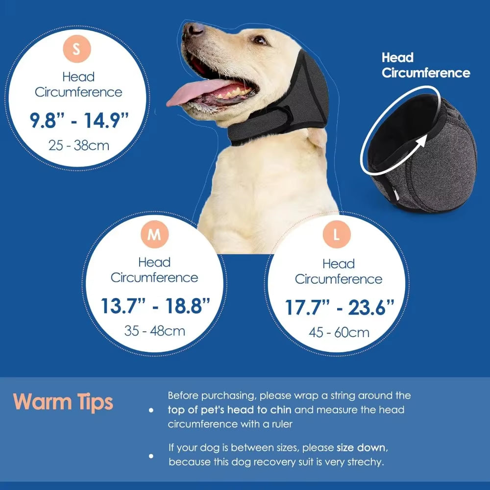 Waterproof Dog Ear Muffs for Swimming and Grooming